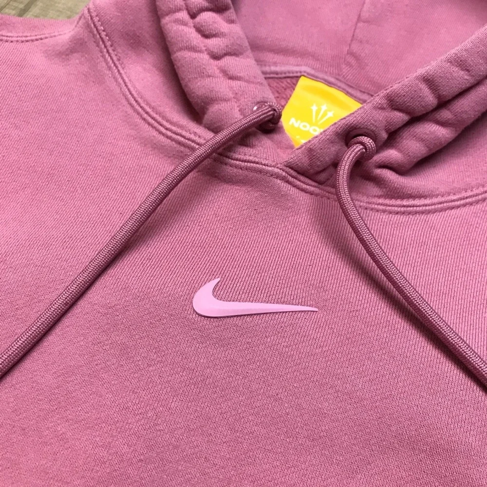 Nike X‎ Drake Nocta Hoodie Mens Size XS Berry Pink Pullover Fleece Reflective